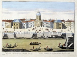 Kolegium Czterech Narodów - grawer autorstwa Unknown artist