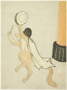 Tańczący lis autorstwa Unknown artist