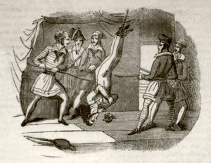 Galera Śmierci, czyli szkuner piratów, ok. 1837 r. autorstwa Unknown artist