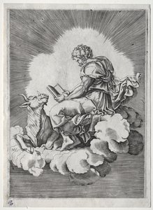 Czterej ewangeliści: św. Łukasz autorstwa Unknown artist
