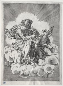 Czterej ewangeliści: św. Mateusz autorstwa Unknown artist