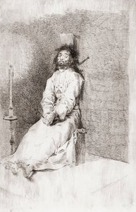 Garroted Man, ok. 1780 (akwaforta) autorstwa Unknown artist