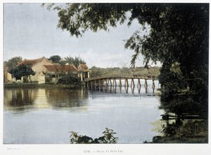 Małe jezioro w Hanoi - w „Dookoła świata”, koniec XIX wieku. autorstwa Unknown artist