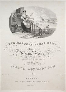 Piosenka maltańskich dziewcząt autorstwa Unknown artist