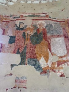 Prezentacja, kaplica Saint-Jean du Liget, Touraine autorstwa Unknown artist