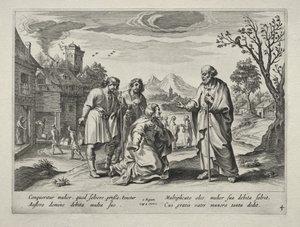 Historia Elizeusza autorstwa Unknown artist