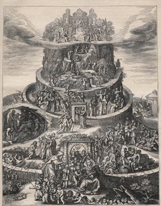 Tabula Cebes lub Podróż ludzkiego życia (filozof grecki CEBES THEBANUS) - (tradycyjnie utożsamiany z Cebami Teb z dialogów sokramatycznych Platona) - Obraz Cebesa (Cebes według greckiego filozofa Teb z końca V p.n.e.) - ( a autorstwa Unknown artist