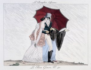 Nieformalny parasol - w „gatunku Le Bon””, nr. 40, koniec XIX wieku autorstwa Unknown artist