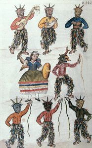 Książka „Trujillo del Peru” lub „Codex Martinez Companion”, autorstwa Baltazara Martineza Companion i Bujandy, biskupa Trujillo (1782-1785) autorstwa Unknown artist