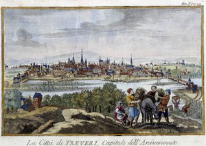 Trewir około 1790 autorstwa Unknown artist