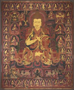 Tsong Khapa, założyciel zakonu Geluk autorstwa Unknown artist