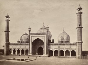 Bez tytułu (Jama Masjid, Delhi) autorstwa Unknown artist