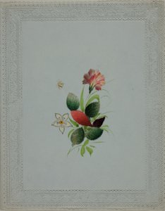 Walentynki bez tytułu (różowe i białe kwiaty) autorstwa Unknown artist