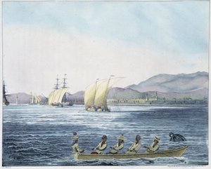 Widok miasta Mamille, Filipiny. autorstwa Unknown artist