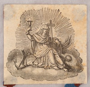 Grawerowanie drewna. Winieta. autorstwa Unknown artist