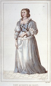 portret Henriette-Marie z Francji. Paryż autorstwa Unknown artist