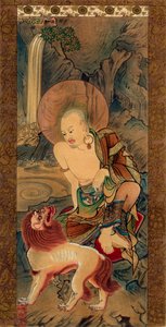 Arhat, Japończycy, późny okres Kamakura, XIV wiek 1886. autorstwa Unknown follower of Ryozen
