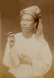 Birmańczyk, 1885 ok autorstwa Unknown photographer