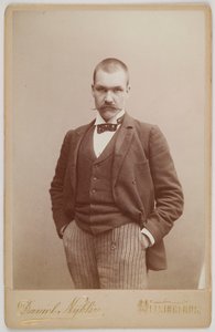 Akseli Gallen Kallela (1867-1931) – Akseli Gallen-Kallela – Anonim. Fotografia autorstwa Unknown photographer