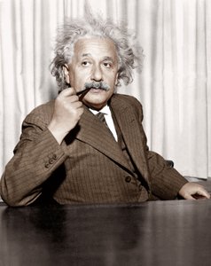 Alberta Einsteina w Princeton, USA autorstwa Unknown photographer