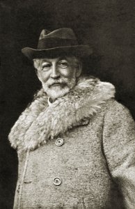 Baron Edmond de Rothschild (zdjęcie czarno-białe) autorstwa Unknown photographer