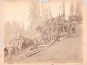 Brytyjscy oficerowie, Black Mountain Expedition autorstwa Unknown photographer