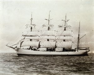Francuska żaglówka Emile Renouf off Le Havre 02/07/1897 Fotografia autorstwa Unknown photographer