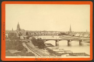Niemcy, Hesja, Frankfurt nad Menem i Sachsenhausen, wydane przez C. Hertel, Moguncja autorstwa Unknown photographer