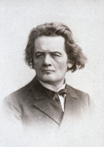 Półdługi portret słynnego rosyjskiego pianisty i kompozytora Antona Grigorevica Rubinsteina autorstwa Unknown photographer