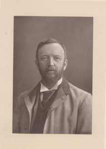 Henry Arthur Jones (1851-1929), angielski dramaturg (zdjęcie czarno-białe) autorstwa Unknown photographer
