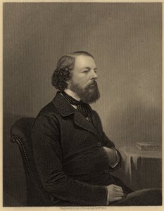 James Sheridan Muspratt (1821-1871), założyciel Liverpool College of Chemistry (1848) i autor "Chemistry" (1860), ok. 1860 (rycina) (Londyn ok. 1860). Rycina. " autorstwa Unknown photographer