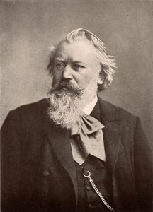 Johannes Brahms (1833-1897) autorstwa Unknown photographer