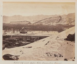 Kabul z Asmai autorstwa Unknown photographer