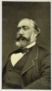 Leon Gambetta w 1881 r. autorstwa Unknown photographer