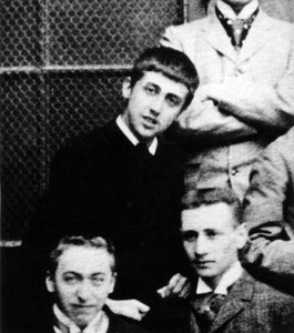 Marcel Proust (1871-1922) w Liceum w Paryżu, ok. 1887 autorstwa Unknown photographer