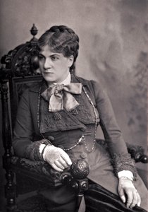 Mme Alix-Marie PASCA (1836-1906) - Portret Alix Pasca (1835-1914), francuskiego komika. Fotografia koniec XIX wieku. autorstwa Unknown photographer