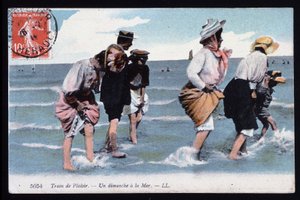 Pociąg przyjemności: niedziela nad morzem autorstwa Unknown photographer