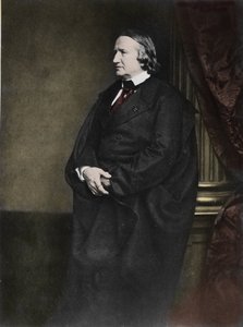 Portret Alfreda de Vigny (Alfred Victor, hrabia Vigny autorstwa Unknown photographer