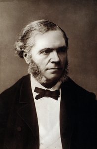 Portret Cesara Francka (1822-1890) angielskiego kompozytora Zdjęcie. 19 wiek. Bolonia, civico museo musico autorstwa Unknown photographer