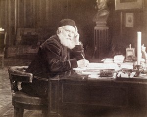 Portret Charlesa Gounoda (1818 - 1893), kompozytora francuskiego. autorstwa Unknown photographer