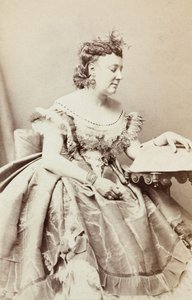 Portret Erminy Rudersdorf autorstwa Unknown photographer