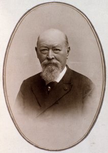 Portret Franza von Suppe (zdjęcie czarno-białe) autorstwa Unknown photographer