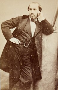 Portret Gabriela Fauré, ok. 1860 r. (zdjęcie czarno-białe) autorstwa Unknown photographer