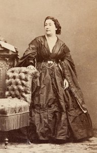 Portret Giulii Grisi autorstwa Unknown photographer