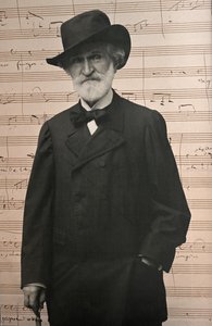 Portret Giuseppe Verdiego (zdjęcie) autorstwa Unknown photographer