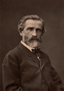 Portret Giuseppe Verdiego, słynnego kompozytora. autorstwa Unknown photographer