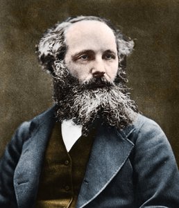 Portret JAMESA CLERKA MAXWELLA (1831-1879) szkockiego fizyka