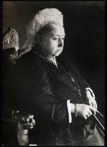 Portret królowej Wiktorii (Victoria Iere) (1819-1901), królowej Zjednoczonego Królestwa Wielkiej Brytanii i Irlandii. Kolekcja FPL. autorstwa Unknown photographer