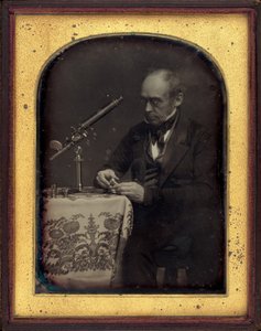 Portret naukowca, ok. 1840 (zdjęcie) autorstwa Unknown photographer