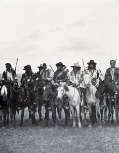 Indianie prerii, Kanada, koniec XIX wieku. autorstwa Unknown photographer
